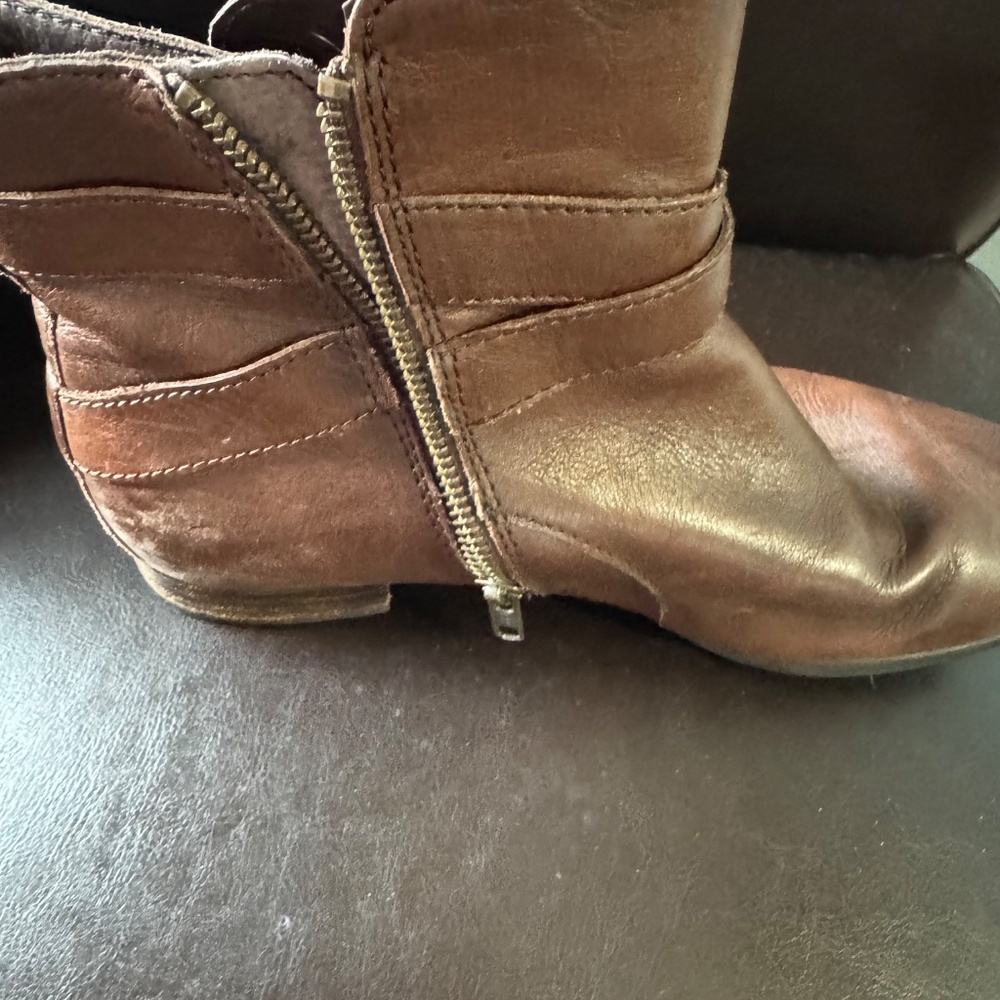 Born Brown Leather Boots 8.5M - Picture 3 of 8